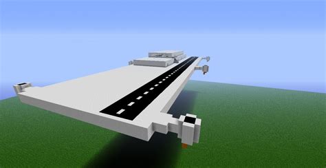 Flying Aircraft Carrier Minecraft Project