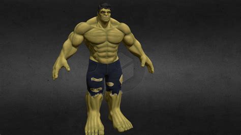 The Incredible Hulk - 3D model by adithya1400 [42bfd5f] - Sketchfab