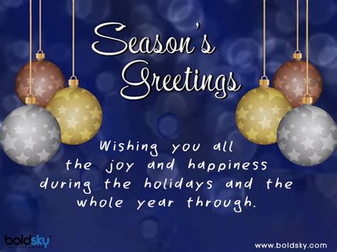 Season's Greetings: Heartwarming Greetings And WhatsApp Messages For ...