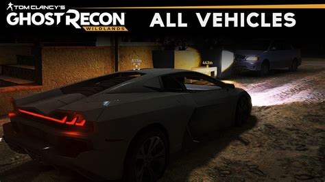 Ghost Recon Wildlands - All Vehicles Showcase (Cars/Bikes/Helicopters ...