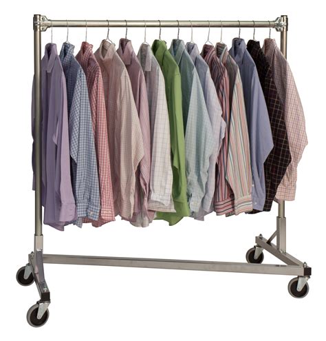 Heavy Duty Garment Z-Rack : Single Rail – 4′ Base x 4′ Uprights – Quality Fabricators