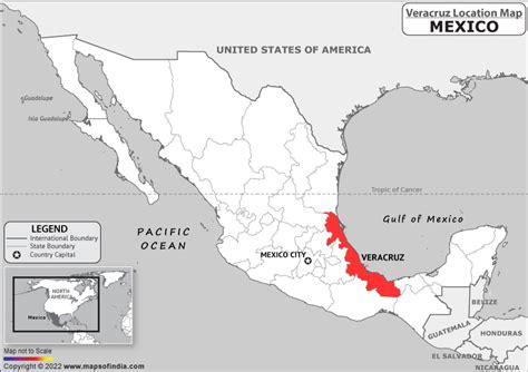 Where is Veracruz Located in Mexico? | Veracruz Location Map in the Mexico