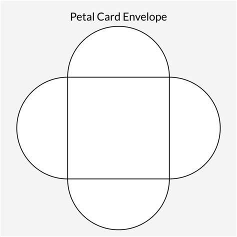 How to Make Petal Envelope Card Using a Template - Joy in Crafting