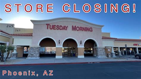 STORE CLOSING: Tuesday Morning in Phoenix, AZ | Total Retail and More - YouTube