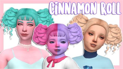 moved to @beanssims | Roll hairstyle, Sims 4 characters, Sims 4