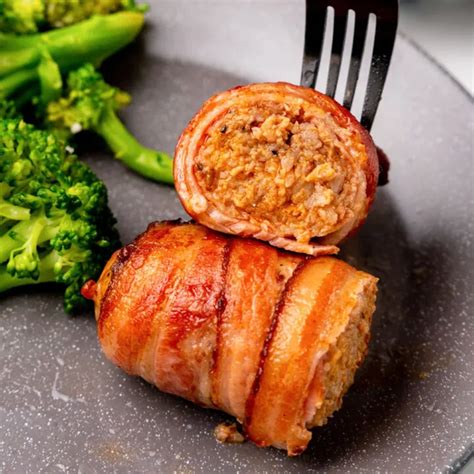 Bacon Wrapped Sausages - Step Away From The Carbs