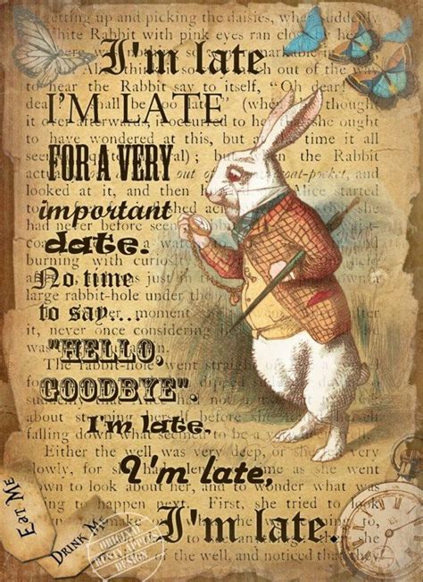 Alice In Wonderland Rabbit Quotes - ShortQuotes.cc