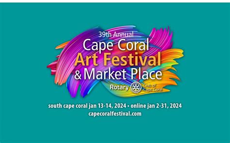 39th Cape Coral Art Festival Artist/Crafter Application - 39th Cape Coral Art Festival & Market ...