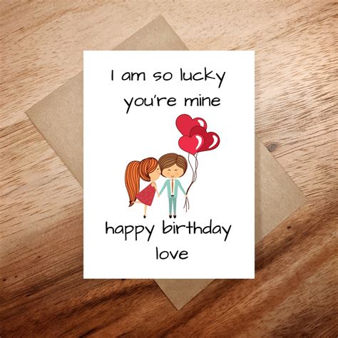 Happy Birthday to My Love, Birthday Card, Birthday Love Card, Happy ...