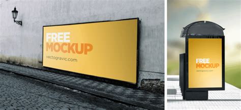 Signboard PSD Mockup Download For Free | DesignHooks