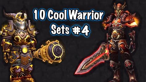 Warrior Transmog Sets