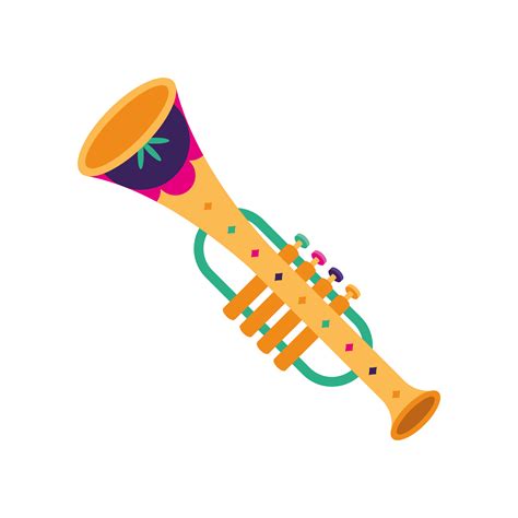 mexican marichi trumpet 4623002 Vector Art at Vecteezy