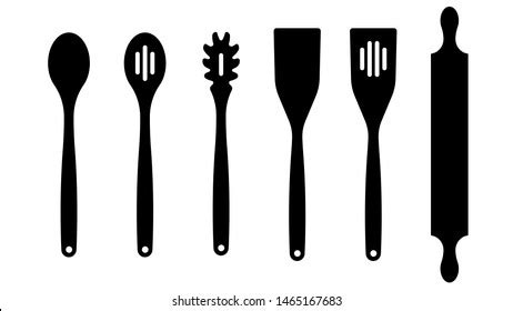 Wooden Spoon Silhouette