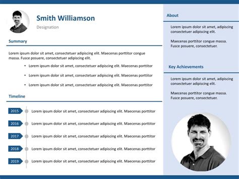 Personal Profile Template Ppt / Personal Profile Ppt Powerpoint ...