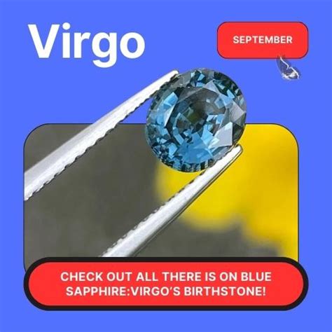 Virgo Birthstone: Blue Sapphire | Gandhara Gems