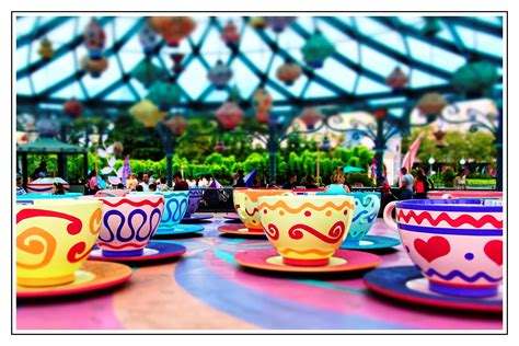 Mad Hatter's Tea Cups @ Disneyland Paris Paris Tea, Art Impressions, Mad Hatter Tea, Happiest ...