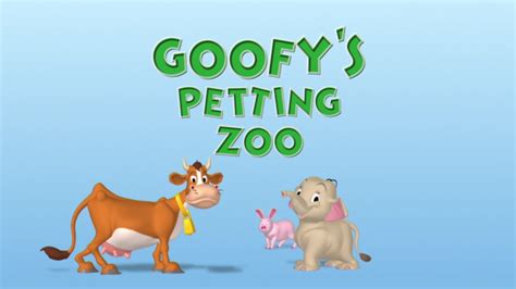 Goofy's Petting Zoo | Disney Wiki | Fandom