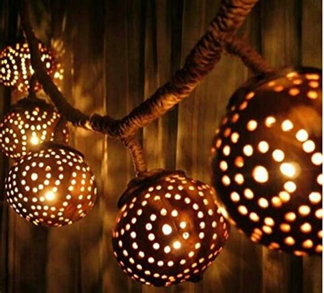 Cara Membuat Kerajinan dari Batok Kelapa: Lampu Cantik Warna-warni! - Phaethon™ Lem Kertas