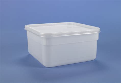 PC2SQ - 2 Litre Square Ice cream Container - Bristol Plastics ...