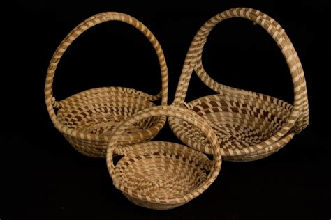 Three Sweet Grass Baskets | Sweet grass baskets are a handma… | Flickr