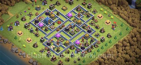 Farming Base TH12 with Link, Hybrid - Clash of Clans - Town Hall Level ...