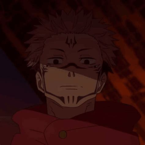 Sukuna Jujutsu Kaisen GIF - Sukuna Jujutsu kaisen Sukuna looking down - Discover & Share GIFs