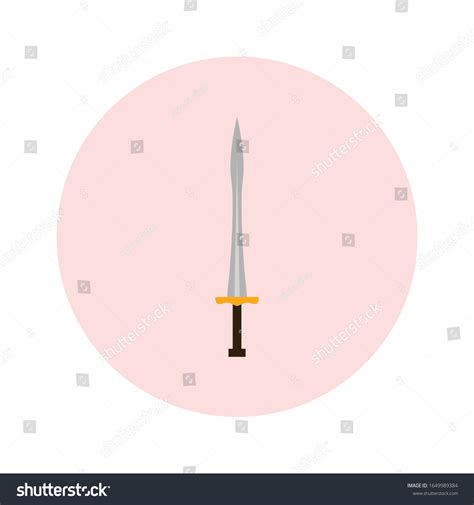 Sword Vector Illustration Clip Art Stock Vector (Royalty Free ...