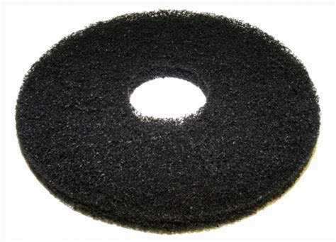 Black 20" Pads Case of 5 for Floor Scrubber