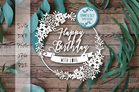 Free Happy Birthday Card Svg Files - 211+ File Include SVG PNG EPS DXF ...