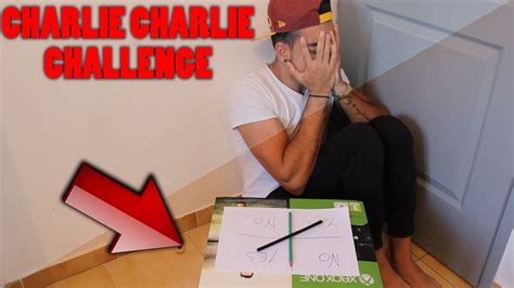 CHARLIE CHARLIE CHALLENGE ! (FR) - YouTube