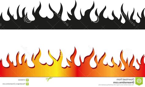 Flame Clipart Border | Free download on ClipArtMag