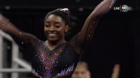 Simone Biles - Floor Exercise – 2019 U.S. Gymnastics Championships – Senior Women Day 2 NBC ...