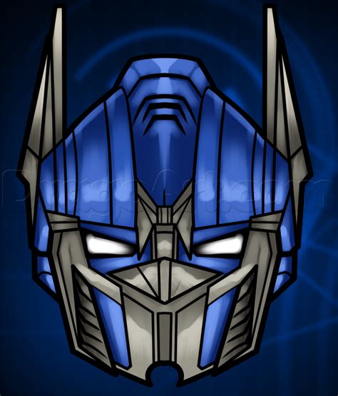 Transformers Optimus Prime Face