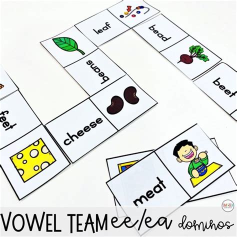 Long E Vowel Teams ee ea phonics activities and games - Smitten with ...