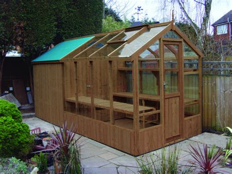 Greenhouse Shed Combination - Gardenbox