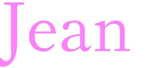 Jean | Name for Girls | UK Baby Names