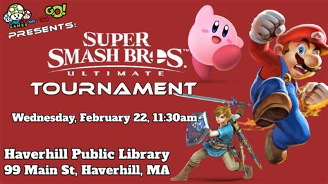 Super Smash Bros Tournament – Haverhill Public Library