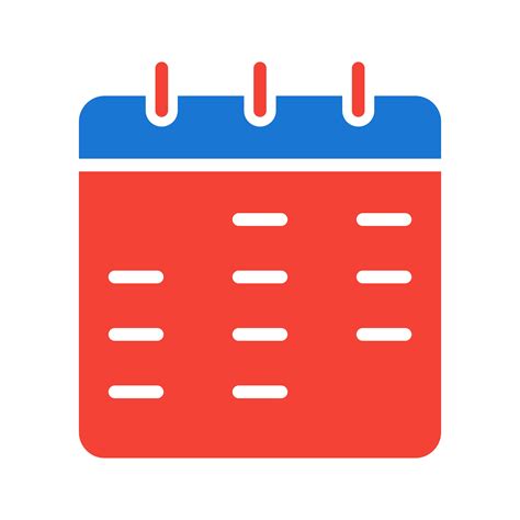 Calendar Icon Design 508177 Vector Art at Vecteezy