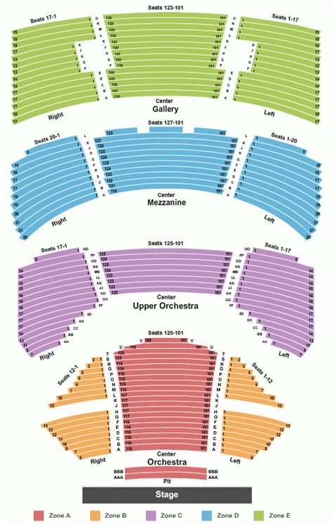 Sarofim Hall Hobby Center Seating Chart Maps Houston - Center Seating Chart