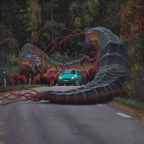 La distopia sci-fi dei quadri di Simon Stålenhag Concept Art World ...