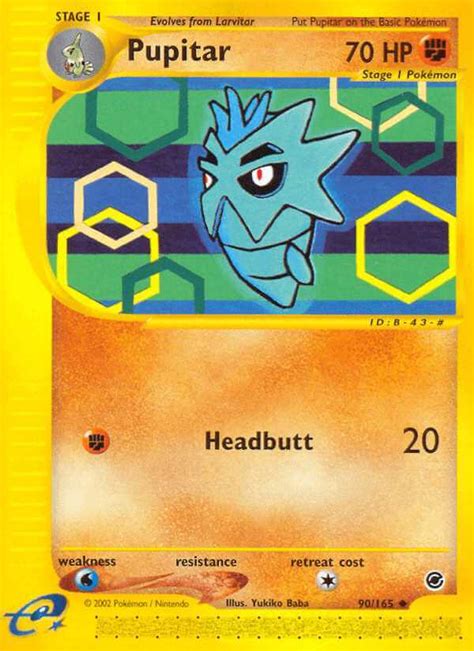 Pupitar (ecard1-90) - Pokémon Card Database - PokemonCard