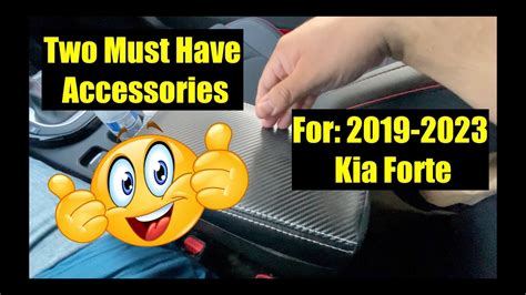 Less than $30.00 for Two Must Have Accessories - 2019 - 2023 Kia Forte ...