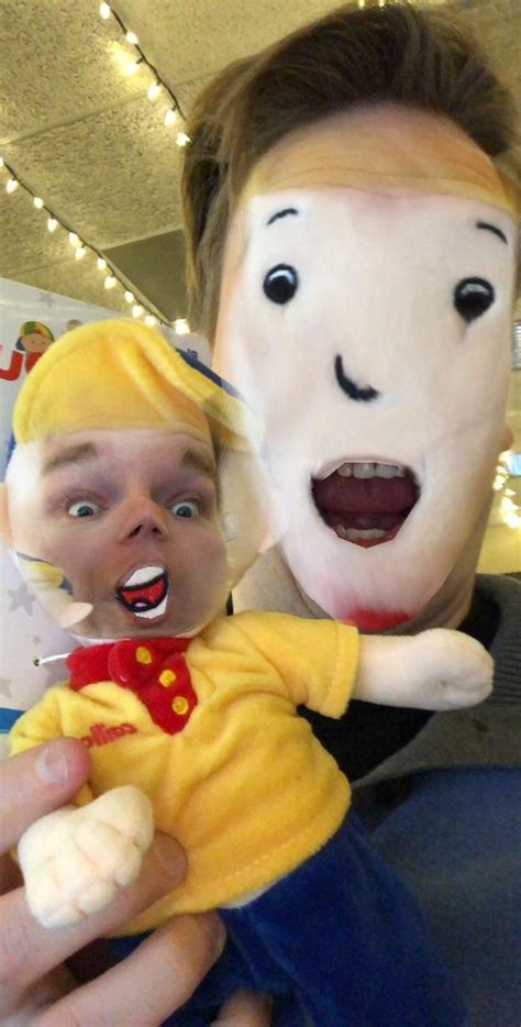 So I face swapped with a Caillou doll : r/funny