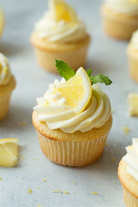 Lemon Cupcakes with Lemon Cream Cheese Frosting 2 - Life Made Simple