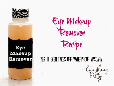 Natural Eye Makeup Remover DIY Recipe - Everything Pretty