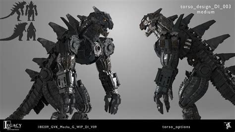 Alternative Mechagodzilla designs (Godzilla vs. Kong 2021 Concept Art ...