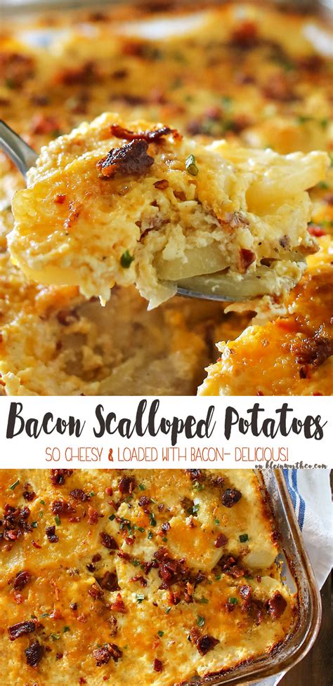 Bacon Scalloped Potatoes Recipe - Yummi Haus