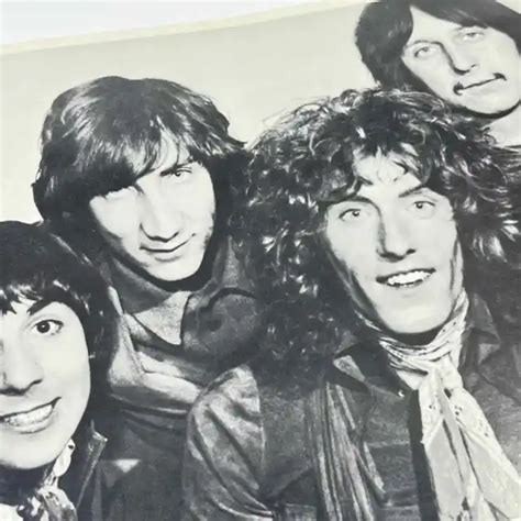 VINTAGE THE WHO Rock Band Head Shot Portrait Black & White 8x10 AB4-10 $17.00 - PicClick