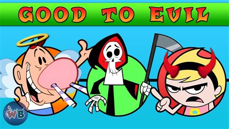 Grim Adventures of Billy and Mandy Characters: Good to Evil 💀 - YouTube