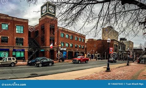 Centro De La Ciudad De Moncton, Nuevo Brunswick, Canad? Fotografía editorial - Imagen de ...